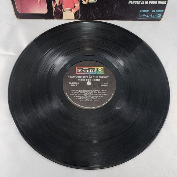 Three Dog Night Captured Live At The Forum Vinyl LP 1971 ABC/Dunhill Records - Picture 5 of 5